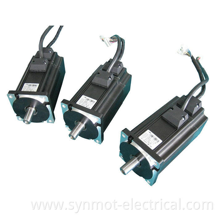 Synmot 80mm 220V 0.75kW 4.8N.m electric servo motor para maquina de coser